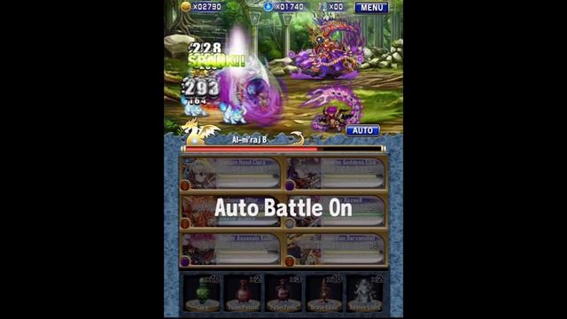 Brave Frontier: Soul Bound Saga - Sanctuary Skirmish Lv. 1-3 (Full Auto-Battle)