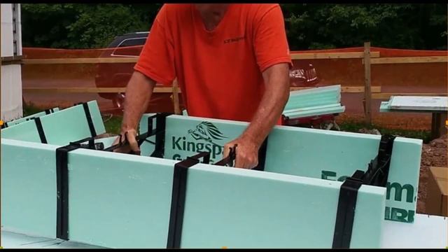 How To Form And Pour Concrete Footings With The Foothold ICF Footing System