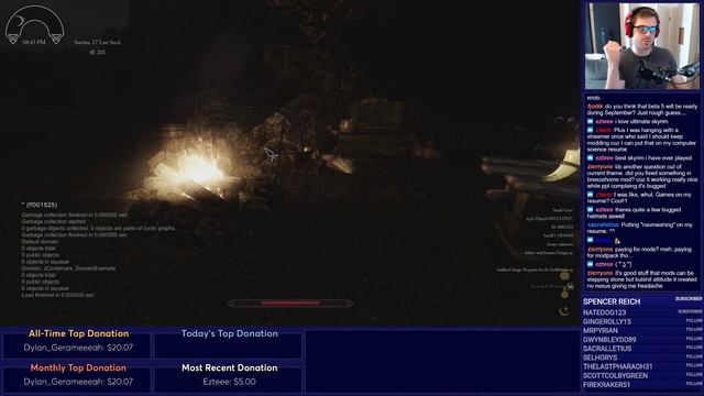 Ultimate Skyrim Stream 8/27 — Q&A, Furniture Recipes, Shop Inventories