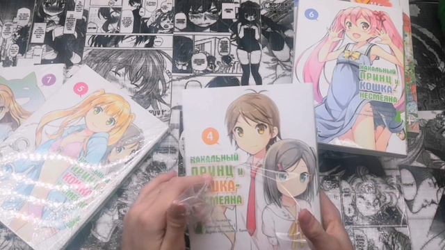 Посылка с мангой|новая манга|7 томов|Olesya Moon