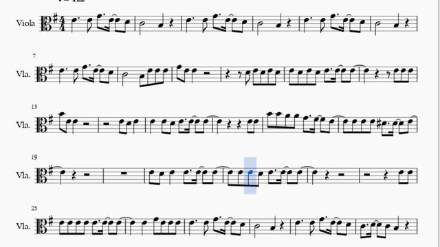 Viola Sheet Music: How To Play Seven Nation Army By The White Stripes