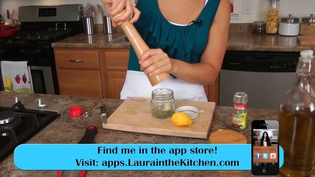 Lemon & Garlic Vinaigrette Recipe - Laura Vitale - Laura In The Kitchen Episode 430