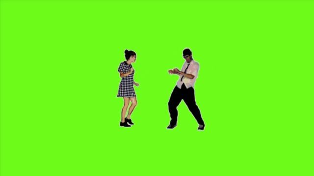 Футаж на хромакее шейк шейк модный танец