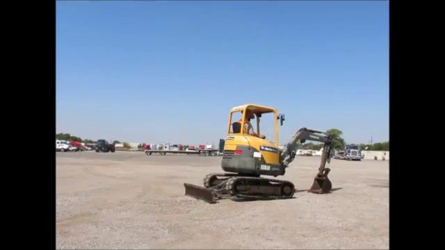 Sold! 2012 Volvo ECR28 Mini Excavator Rubber Tracks Backhoe Aux Bidadoo.com