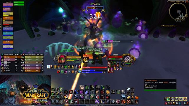 Raid Speedrun 10 Man - Blackfathom Deeps / Cavernas De Brazanegra - POV Rogue DPS - WOW SOD