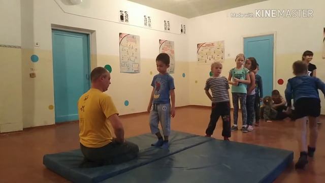 Кувырки и падения. Практическое применение (со страховкой) ОШ 26. 2018