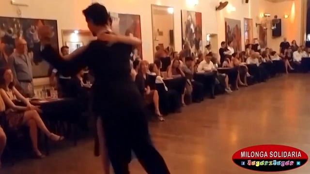 Rosana y Gustago y Olga y Fernando 2. Milonga Solidaria JugarxJugar