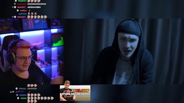 Реакция Пятёрки на ONLINE RAP BATTLE Jack Looney VS Johnny B. Goode • Нарезка ФУГА TV