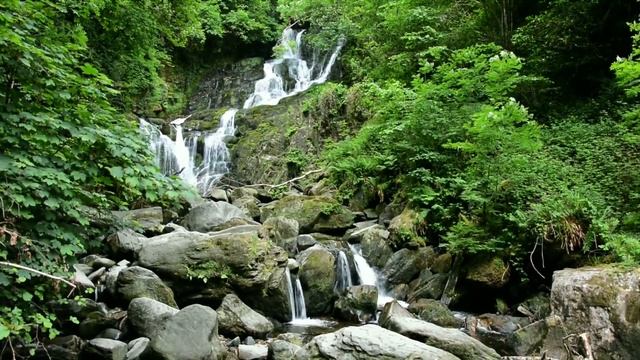 Nature Just Awesome Waterfalls.piano Music Водопады музыкальное видео Природа