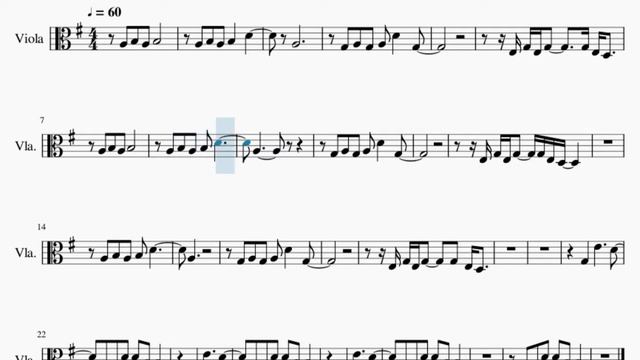 SUPER EASY Viola Sheet Music: How To Play Yellow By Coldplay