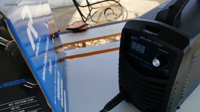 MÁQUINA DE SOLDADURA INVERTER REDBO MMA200D | LEOMAN
