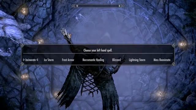 Lord Arwald Of Wiht Becomes A Lich (Skyrim)