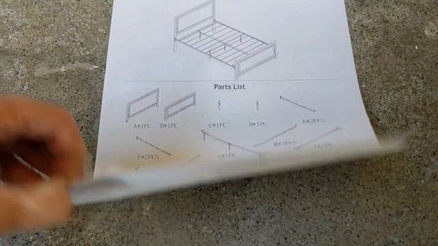 FULL METAL BED FRAME WITH HEADBOARD ASSEMBLY | HOW TO PUT TOGETHER A METAL BED FRAME