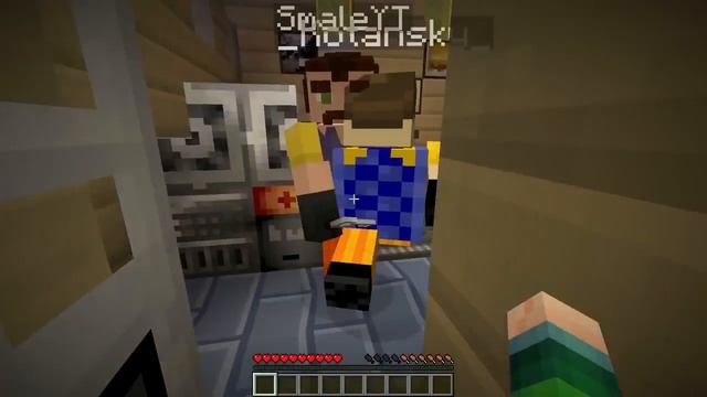 СОСЕД ПОТЕРЯЛ СУПЕРСИЛУ! ПРИВЕТ СОСЕД В МАЙНКРАФТ (перезалив MrHald)