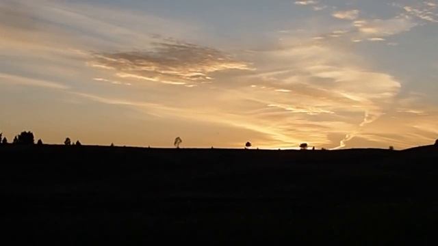 Невероятный ЗАКАТ провожает меня с рыбалки!