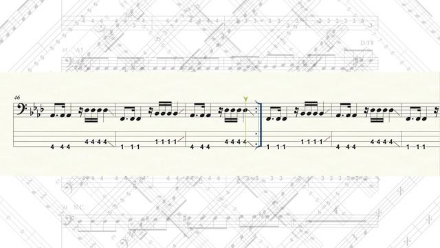 Nirvana – Smells Like Teen Spirit – Bass PlayAlong / Notation / TAB – Original Tempo