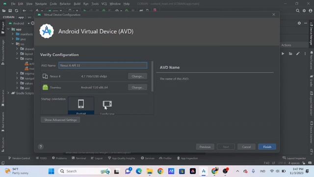 #3 Cara Membuat Virtual Device Pada Android Studio Giraffe 2022.3.1 | Terbaru 2023