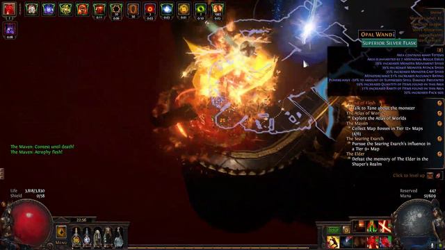 POE[3.20]First Day T16 Farm With Slayer Physcial Flicker
