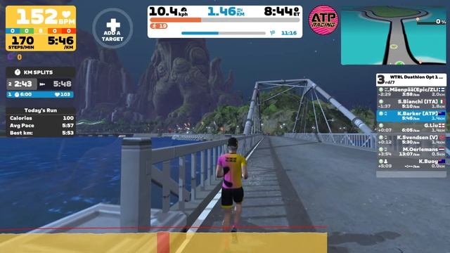 WTRL Duathlon | Nov - Opt1/Run (Wk4/5) On Bridges & Boardwalks