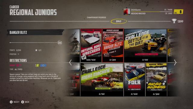 Wreckfest Xbox Series X Part 1
