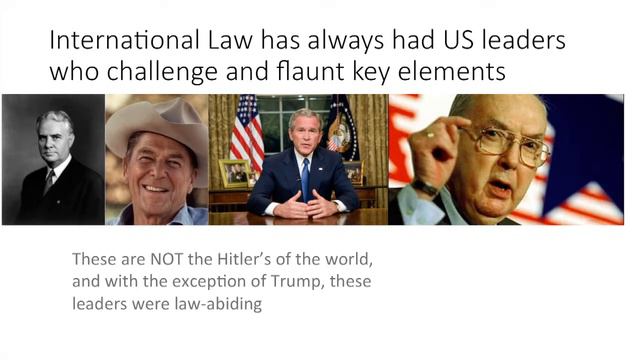 The Future Of International Law In An Age Of Trump - Lecture By Karen Alter