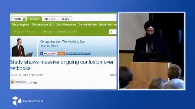 The Netbook Market By Suneet Singh Tuli