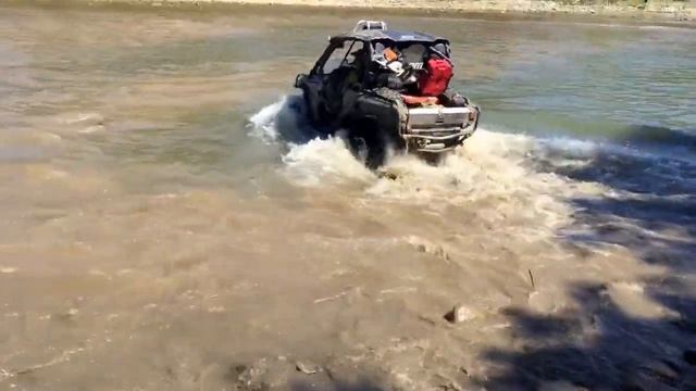 Покатушки BRP Commander 1000 Ltd, Outlander 800 XT-P