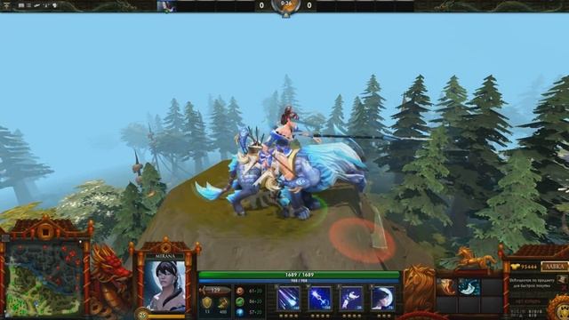 Dota 2 Mirana - Gifts Of The Heavenly Guardian Set Preview