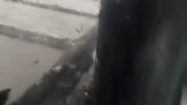 Торнадо в городе Фошань