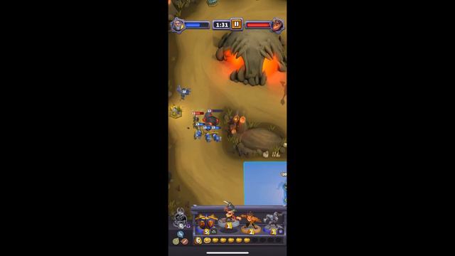 Warcraft Rumble - Emberstrife Heroic - Triple Kill! Decks In Description.