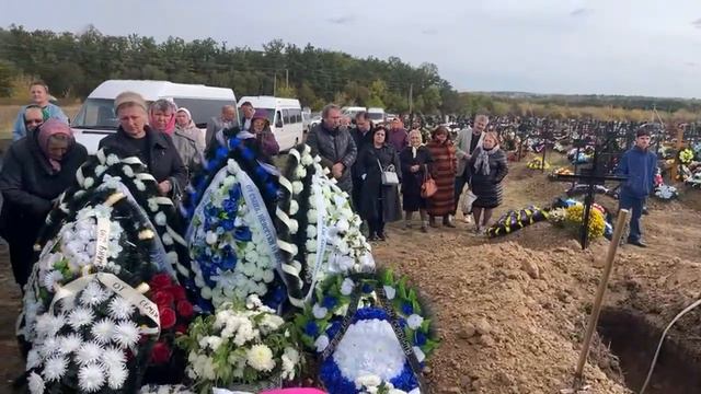 Ткач Владимир- похоронное служение.