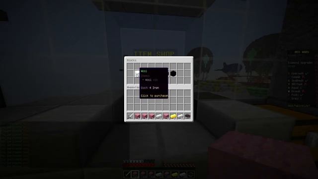 Первое видео! - Minecraft Bed Wars