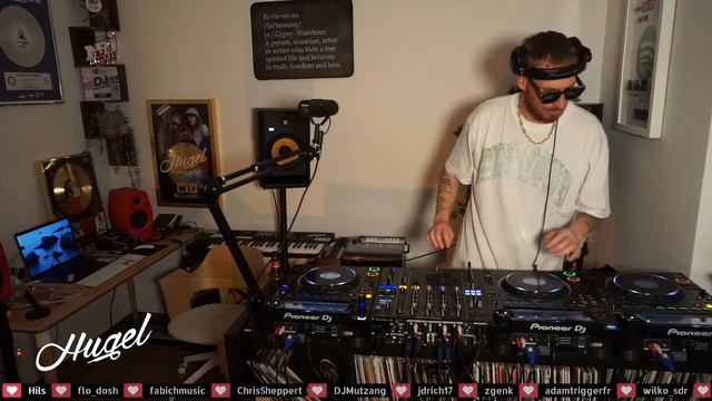 HUGEL - Live Stream - 11.12.2021 Latin House Tech House Afro House Tribal