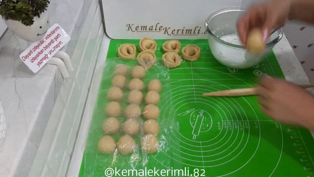 Super-dadlı🔴Balıqqulağı🔴 şirniyyatının  Hazırlanması.Вкусное печенье Ракушка👌