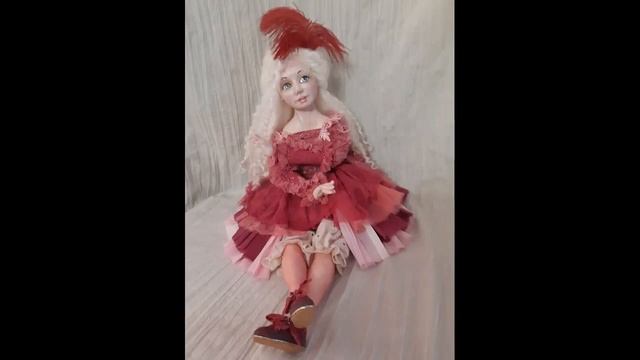 Авторская будуарная кукла: 