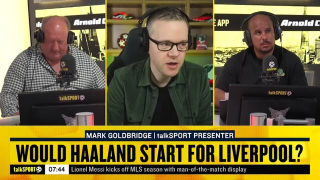 Mark Goldbridge & Gabby Agbonlahor CLASH After Mark Claims Haaland Wouldn't Make Liverpool's XI! 😱😡