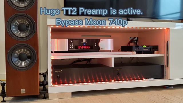 Analogue Preamp Or Digital Preamplifier - Moon 740P, Hugo TT2, Vienna Acoustics, Exposure Power Amp