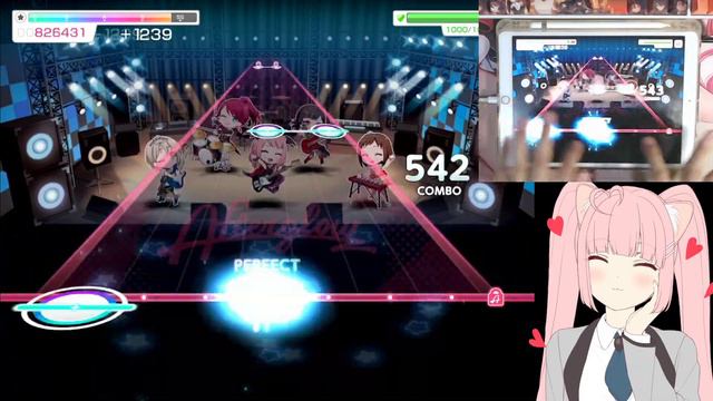 「バンドリ」BanG Dream! : メンタルチェンソー (Mental Chainsaw) [Expert] (w/handcam)