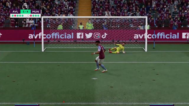 ASTON VILLA Vs MANCHESTER UNITED [Penalty Shootout] FIFA 22