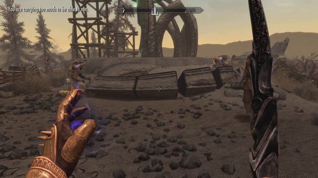 Skyrim - P71 ~ Karstaag, Bend Will Shout, & Destroying Two Stones (RS)