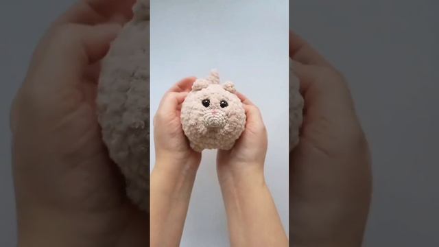 Кот-колобок #амигуруми #амигурумикрючком #игрушкикрючком #коткрючком #вязание #вязаниекрючком