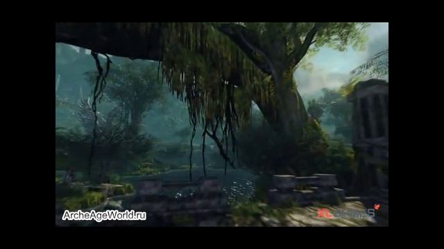 Archeage Путешествие по лесу. Archeage Journey Through The Woods.