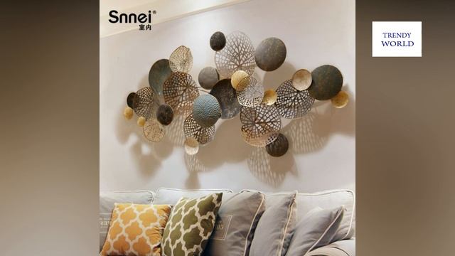 Walldecor #metal Wall Art Wall Decor Ideas / Metal Wall Decor Piece / Living Room Decor Ideas