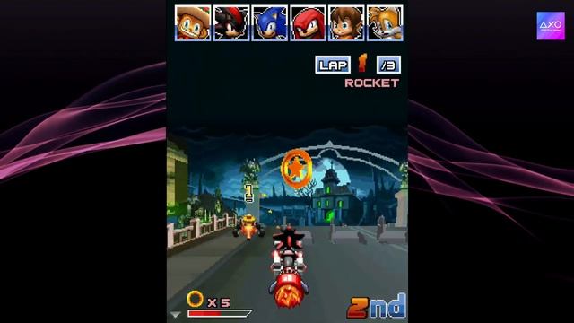 Shadow Character, Curian's Mainsion Race | Sonic & SEGA All-Stars Racing | Java Game Part - 13