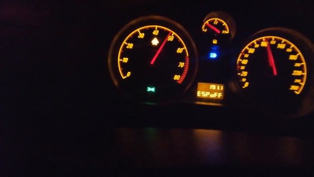 Astra H 2.0T Z20LER Acceleration 0-170 KM/H