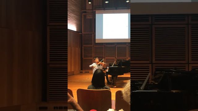 Variations In G Major By Baklanova Performed At The Conservatorium Of Sydney