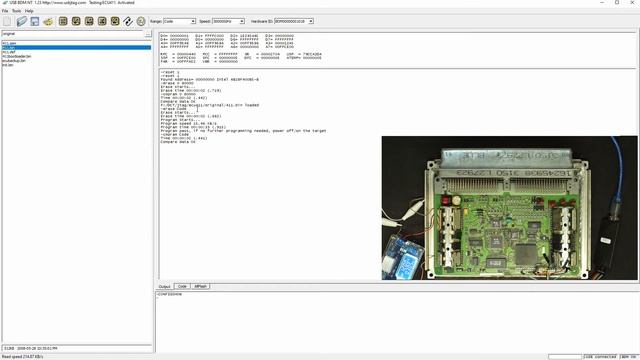 Super fast programming ECU411 with USB BDM NT