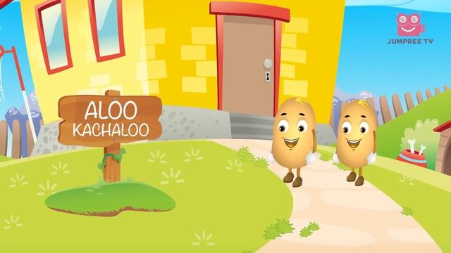 Aloo Kachaloo Beta Kahan Gaye The I Hindi Nursery Rhymes songs I आलू कचालू बेटा I Jumpree TV