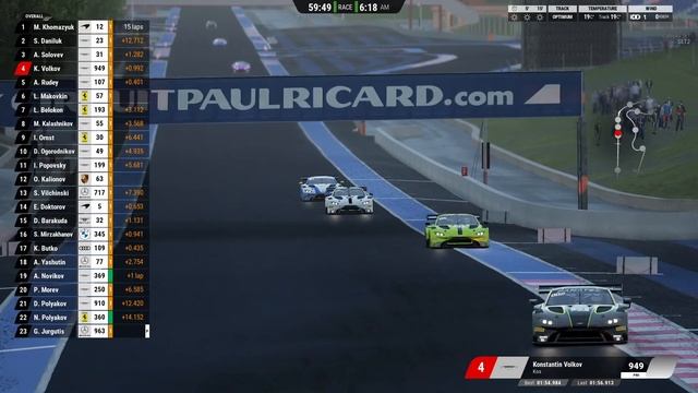 [RU] Special Event на трассе Поль Рикар | 1,5 Hours Of Paul Ricard By VDES