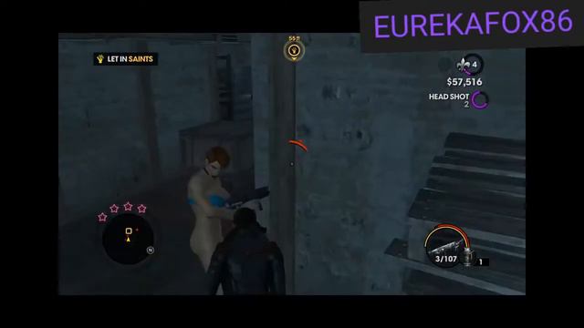 Saints Row 3 Part 4 Nude Muscle Lady